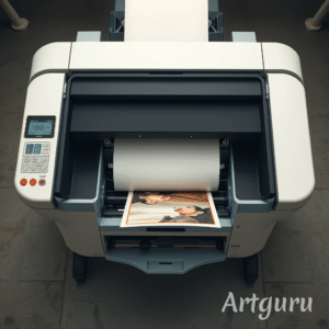 Impresión comestible en papel de azúcar redonda 20cm maximo